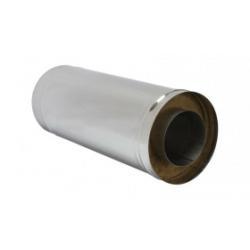 Дымоход-Сэндвич Ferrum 1,0 м (430/0,8 мм + оц.) ф 150х210